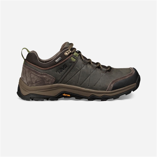 Teva Arrowood Riva Waterproof Men's Hiking Boots Dark Olive / Brown | 2094316-QU