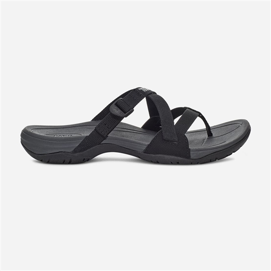 Teva Ascona Women's Flip Flops Black | 4963871-VH