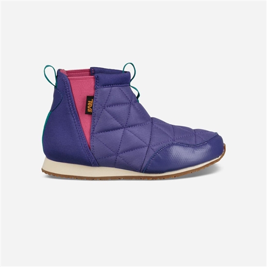 Teva Ember Mid Kids' Boots Purple | 0791426-FE