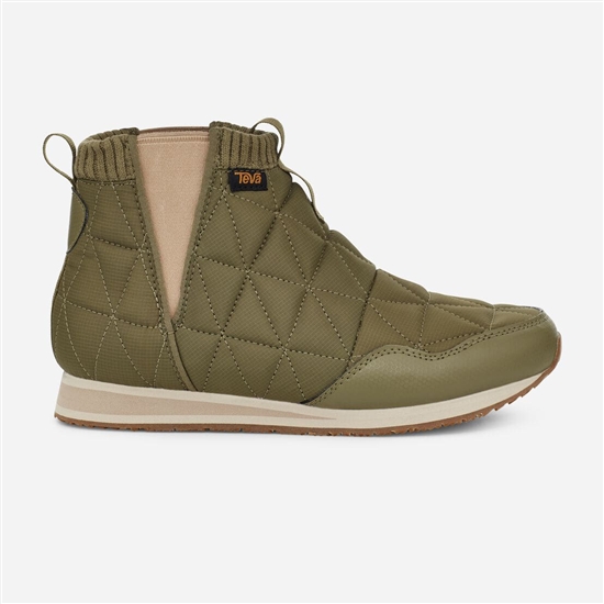 Teva Ember Mid Women's Boots Olive | 6902853-LT