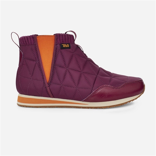 Teva Ember Mid Women's Boots Purple / Orange | 5837091-RP