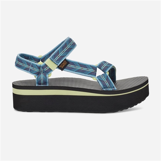 Teva Flatform Universal Women's Flatforms Blue | 1526937-WD