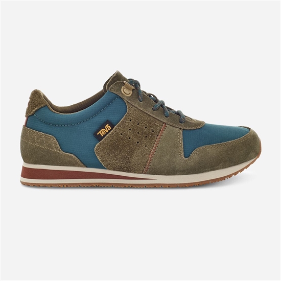 Teva Highside '84 Women's Sneakers Dark Olive / Blue | 1489523-NU