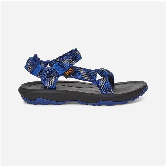 Teva Hurricane Xlt 2 Kids' Sandals Black / Blue | 0618275-FS