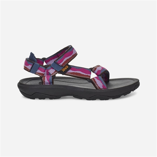 Teva Hurricane Xlt 2 Kids' Sandals Black / Purple | 9321508-SP