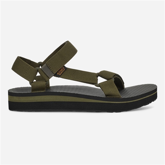 Teva Mid Universal Men's Sandals Dark Olive | 6508492-OG