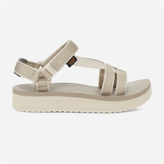 Teva Midform Arivaca Karina Women's Flatforms Khaki | 0639175-HL