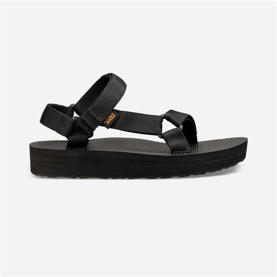 Teva Midform Universal Women's Flatforms Black | 0973685-NK