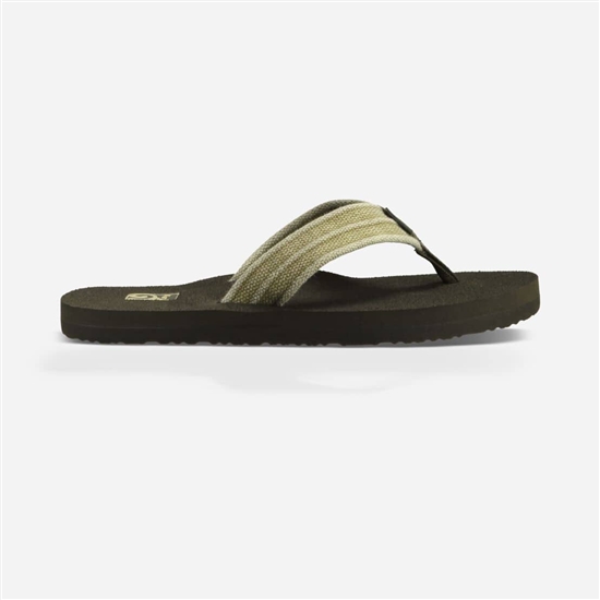 Teva Mush Ii Canvas Men's Flip Flops Green | 0532879-YP