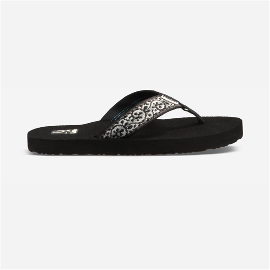 Teva Mush Ii Women's Flip Flops White / Black | 0836219-BA