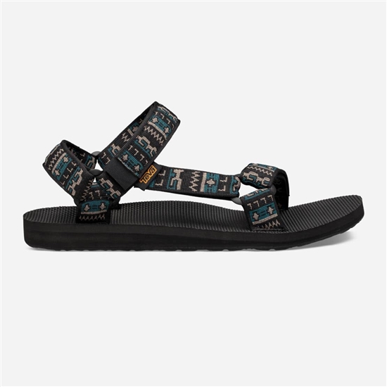 Teva Original Universal Men's Sandals Blue / Grey / Black | 9351472-IU