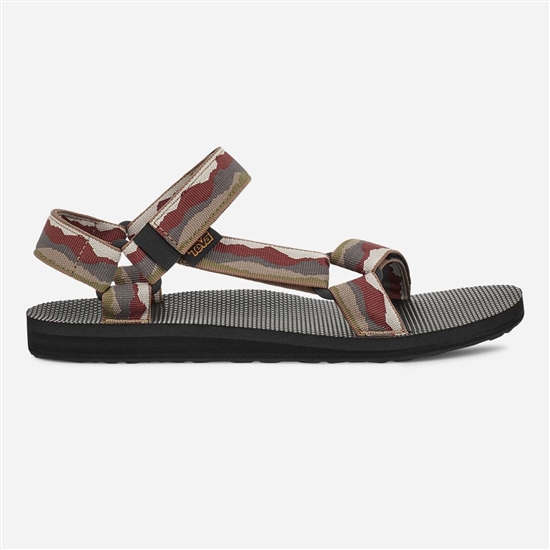 Teva Original Universal Men's Sandals Grey / Brown / White | 8109576-WE