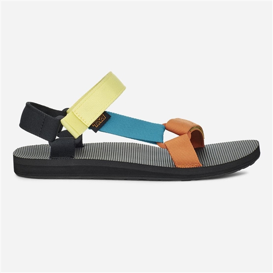 Teva Original Universal Men's Sandals Yellow / Blue / Orange | 4821903-PF