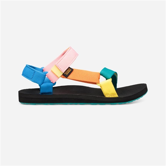 Teva Original Universal Women's Sandals Blue / Pink / Orange | 0621943-NE