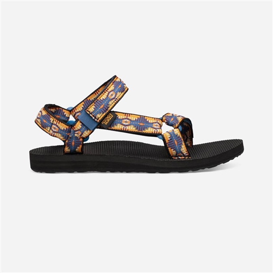 Teva Original Universal Women's Sandals Blue / Yellow | 6032749-RG