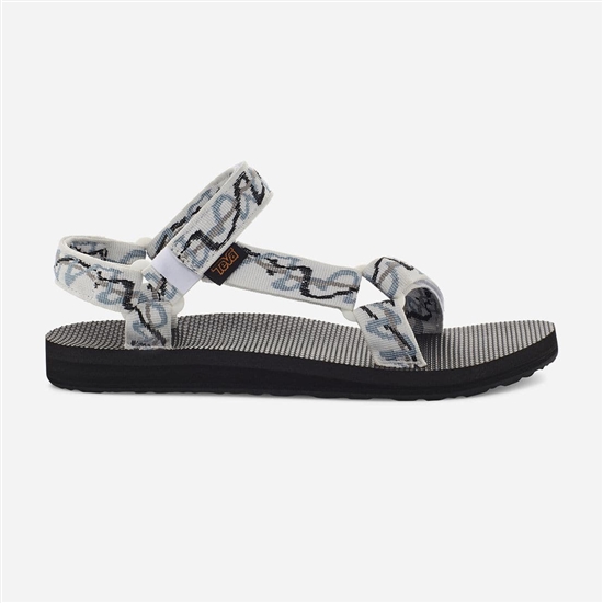 Teva Original Universal Women's Sandals White / Black | 7295406-OA