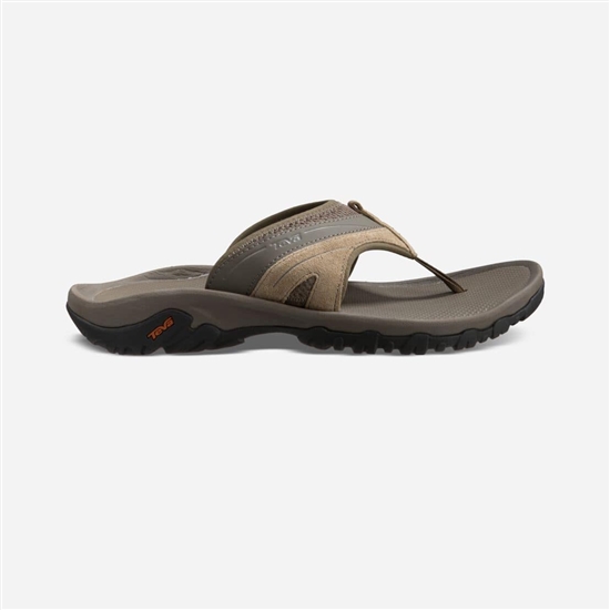 Teva Pajaro Men's Flip Flops Khaki | 7640859-CP