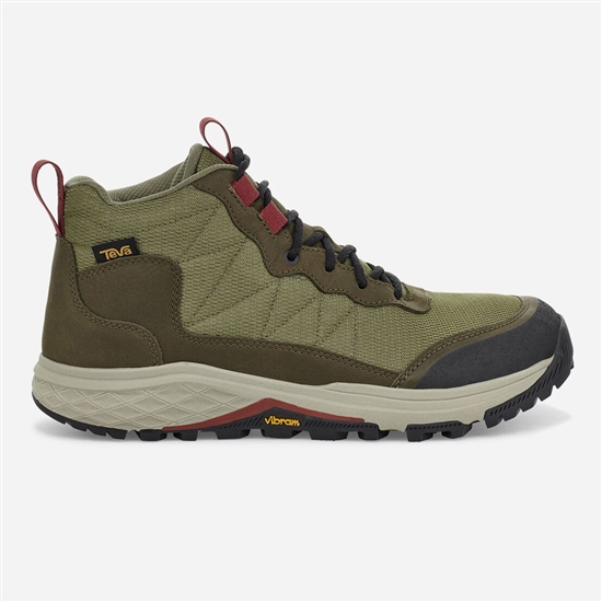 Teva Ridgeview Mid Men's Hiking Boots Dark Olive | 4580276-LN