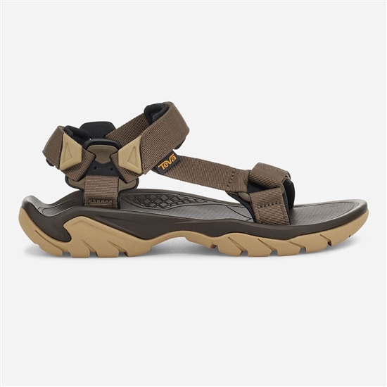 Teva Terra Fi 5 Universal Men's Sandals Dark Brown | 4593678-GW