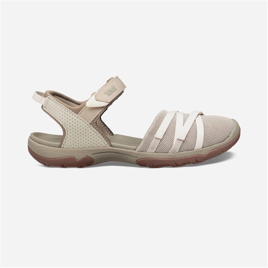 Teva Tirra Ct Women's Sandals Khaki / White | 2418607-ZH