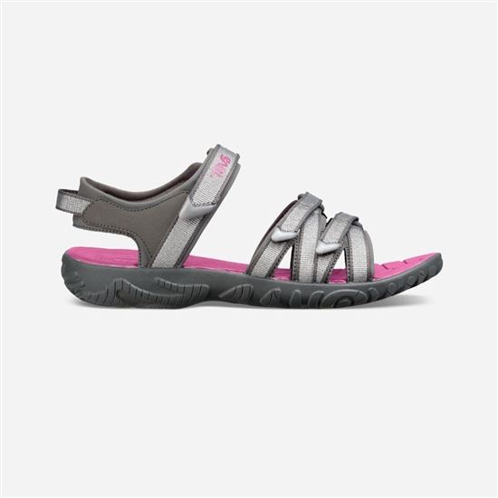 Teva Tirra Kids' Sandals Silver / Magenta | 0498376-RO