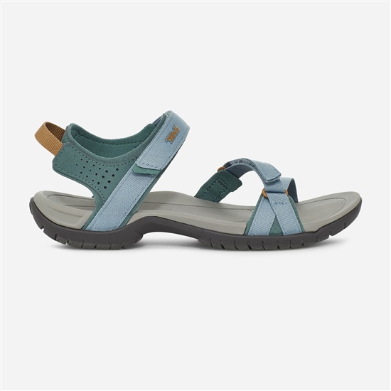 Teva Verra Women's Sandals Blue / Green | 6134508-RF