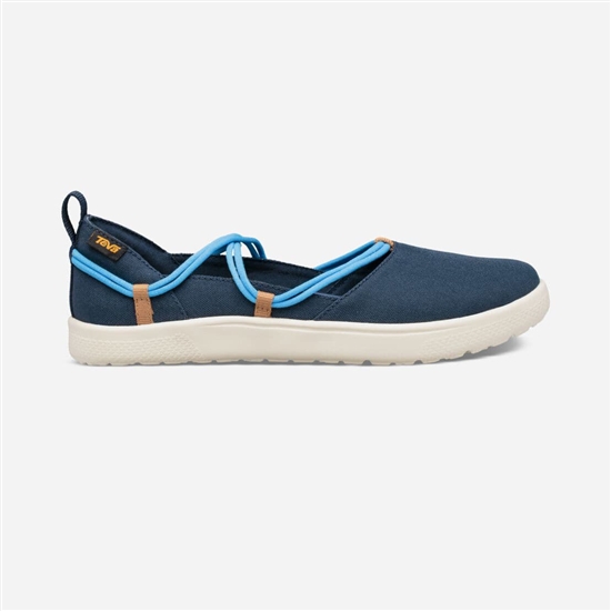 Teva Voya Infinity Mj Women's Slip On Dark Blue | 8176594-QX