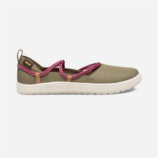 Teva Voya Infinity Mj Women's Slip On Olive | 4901356-XA