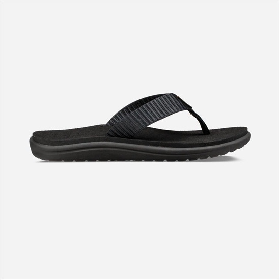 Teva Voya Women's Flip Flops Black | 7425319-HN