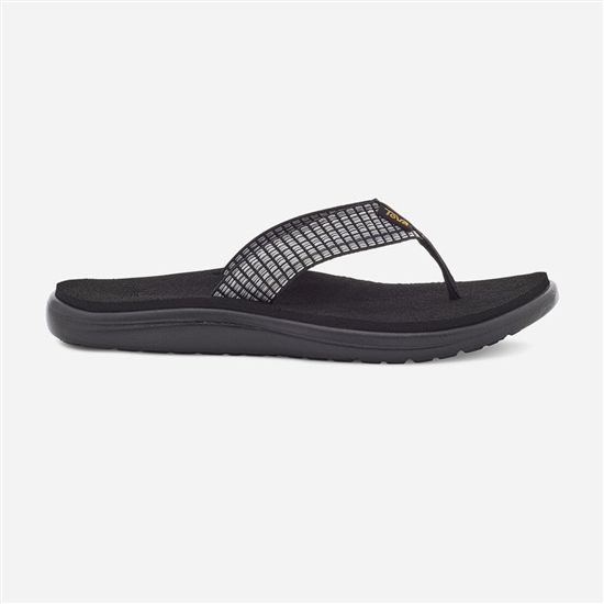 Teva Voya Women's Flip Flops Black / Grey | 6138540-ME